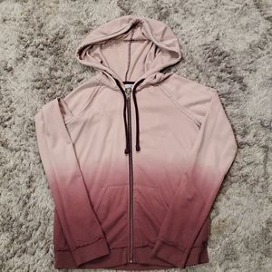 Beautiful ombre lightweight hoodie